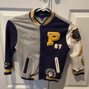 Ralph Lauren baseball jacket boys size 5
